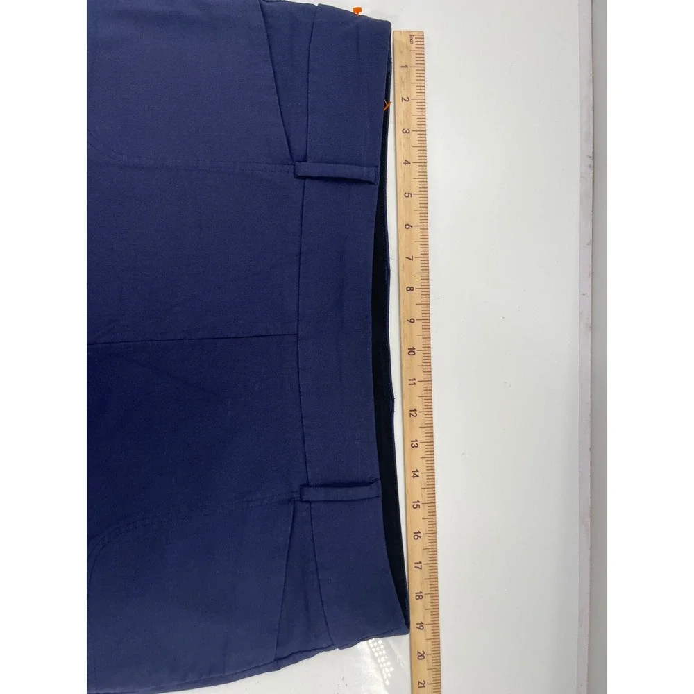 Ben Hogan Womens Navy Blue Performance Golf Shorts XXL Flat Front Stretch